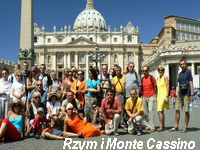 Rzym i
                            Monte Cassino
